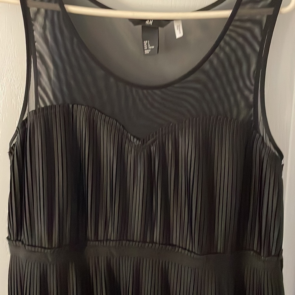 Copy - Pleated Little Black Dress